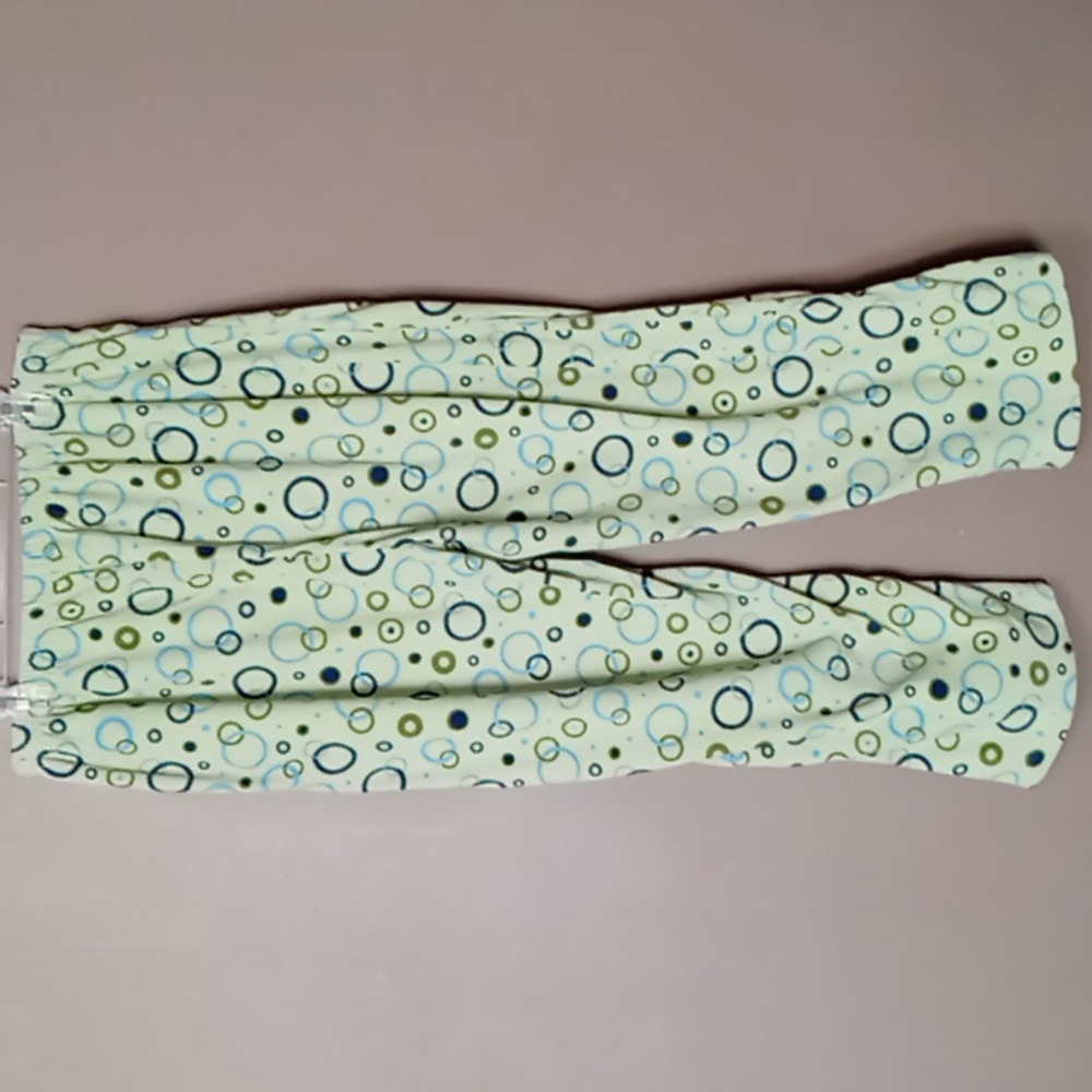 Unbranded Green/Blue Patterned Fleece Pajama Pants Size 2X (20)